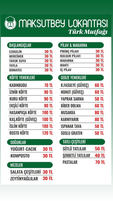 Maksutbey Lokantası Gebze
